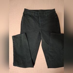 Talbots Black Jeans Size 6 EUC